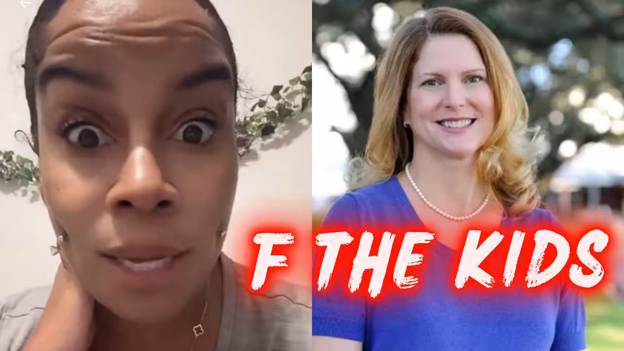 TikToker and pediatrician shown side by side in viral controversy over Texas flood victims